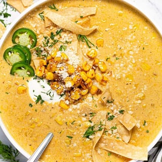 Mexican Street Corn Soup