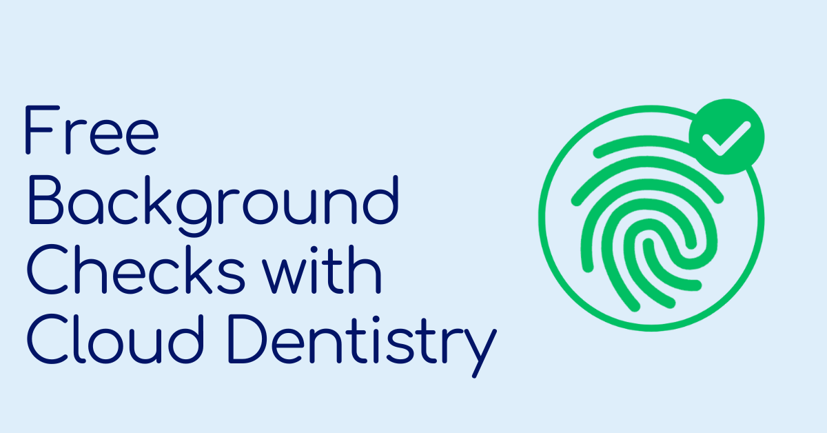 Streamlining Trust: Free Background Checks with Cloud Dentistry & Yardstik